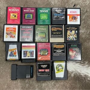 Atari and Coleco Vision Game Bundle